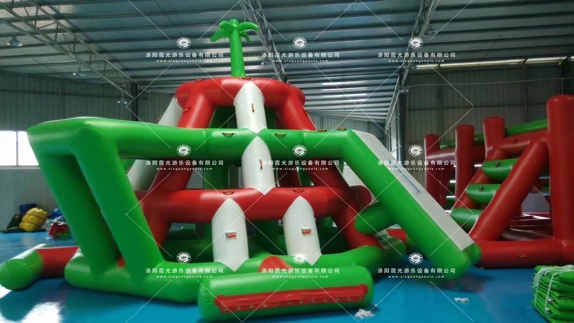 白沙水上闯关道具